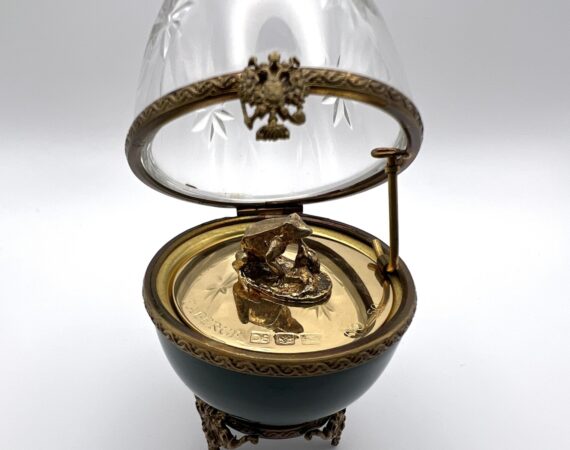 Uovo con sorpresa Frog Fabergé - Gioielleria De Vitis 1936 Sabaudia