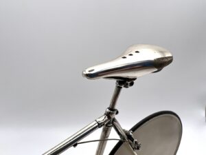 Bicicletta da corsa in miniatura in argento - Gioielleria De Vitis Sabaudia