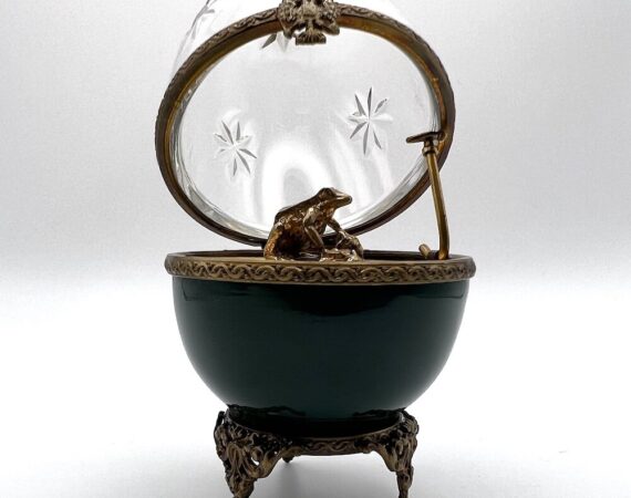 Uovo con sorpresa Frog Fabergé - Gioielleria De Vitis 1936 Sabaudia