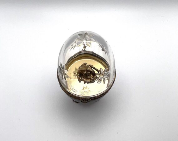 Uovo Fabergé con sorpresa frog - Gioielleria De Vitis Sabaudia 1936
