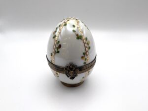 Uovo Palace Egg Fabergé porcellana di Limoges - Gioielleria De Vitis 1936