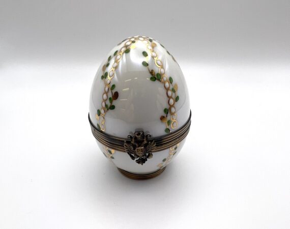 Uovo Palace Egg Fabergé porcellana di Limoges - Gioielleria De Vitis 1936