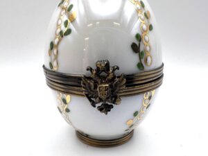 Uovo Palace Egg Fabergé porcellana di Limoges - Gioielleria De Vitis 1936