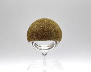 Anello Chance dorato lato - Gioielleria De Vitis Sabaudia