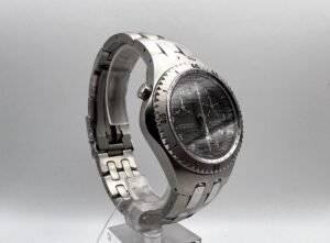 Sector 975 Rattrapante Crono Swiss Made grey vintage - Gioielleria De Vitis Sabaudia 