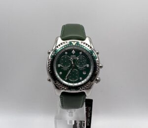 Sector ADV 6000 cron alarm vintage verde Gioielleria De Vitis Sabaudia