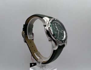 Sector ADV 6000 cron alarm vintage verde Gioielleria De Vitis Sabaudia