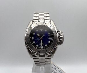 Sector Diver 600 GMT blu vintage Swiss made - Gioielleria De Vitis Sabaudia