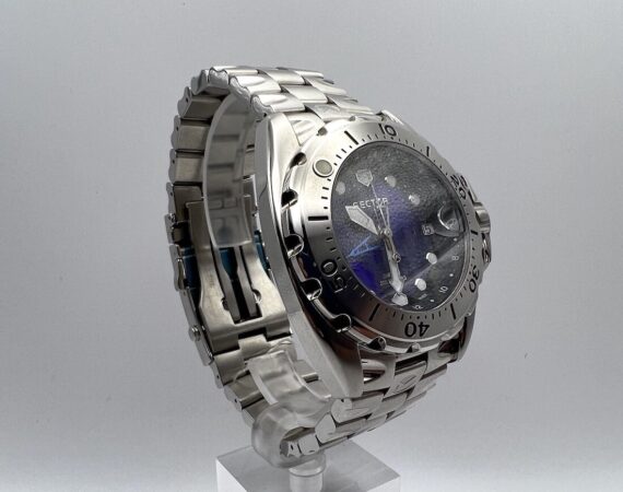 Sector Diver 600 GMT blu vintage Swiss made - Gioielleria De Vitis Sabaudia