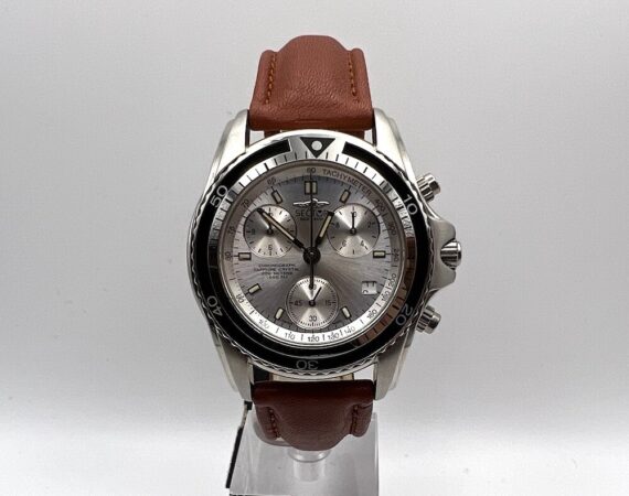 Sector SGE 600 argento crono Swiss Made vintage - Gioielleria De Vitis Sabaudia