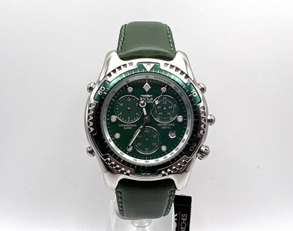 Sector ADV 6000 crono alarm vintage verde Gioielleria De Vitis