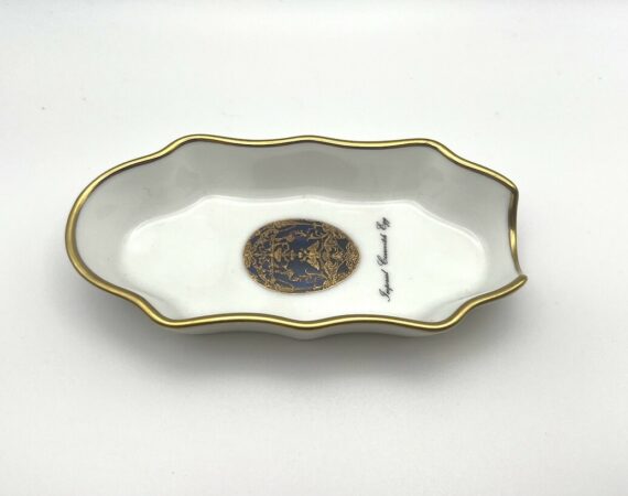 Posacenere per sigari Fabergé in porcellana di Limoges - Gioielleria De Vitis Sabaudia