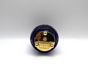 Uovo Fabergé in cristallo colorato blu piccolo - Gioielleria De Vitis Sabaudia