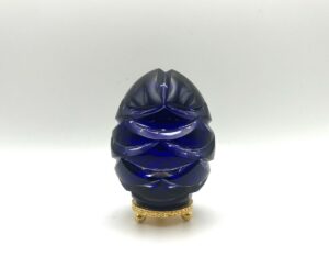 Uovo Fabergé in cristallo colorato piccolo 4 - Gioielleria De Vitis Sabaudia