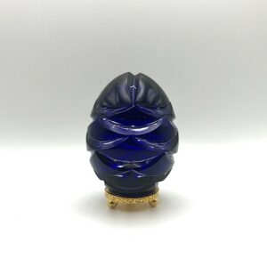 Uovo Fabergé in cristallo colorato piccolo - Gioielleria De Vitis Sabaudia
