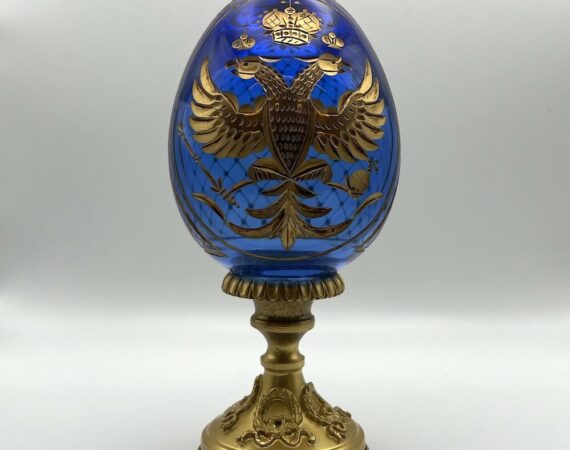 Uovo Romanov Eagle Fabergé serie limitata - Gioielleria De Vitis Sabaudia