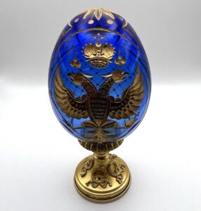 Uovo Romanov Eagle Fabergé serie limitata - Gioielleria De Vitis Sabaudia
