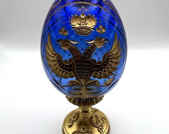 Uovo Romanov Eagle Fabergé serie limitata - Gioielleria De Vitis Sabaudia