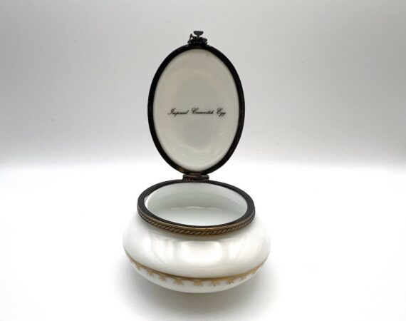 Scatola portagioie porcellana di Limoges Fabergé - Gioielleria De Vitis Sabaudia