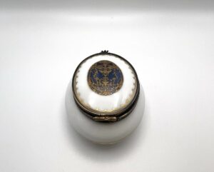 Scatola portagioie porcellana di Limoges Fabergé - Gioielleria De Vitis Sabaudia