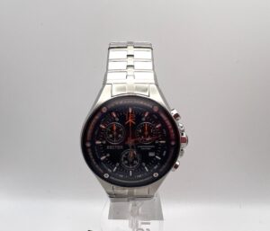 Sector 550 vintage cronografo acciaio blue dial - Gioielleria De Vitis Sabaudia