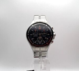 Sector 550 vintage cronografo acciaio blue dial - Gioielleria De Vitis Sabaudia