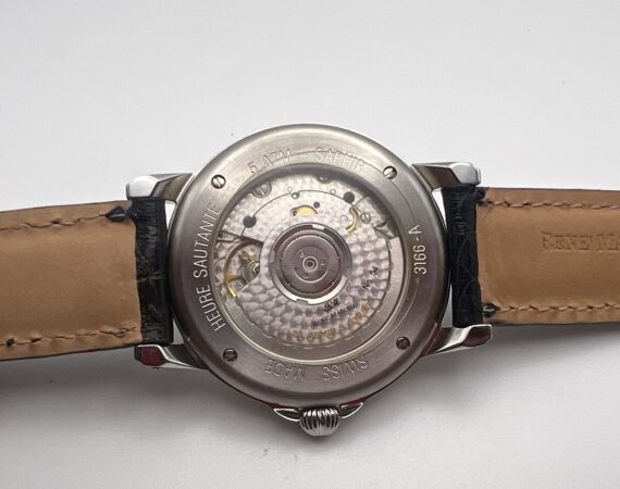 Orologio meccanico automatico René Marchal movimento ETA 2892.2 Saltarello Heure Sautante - Gioielleria De Vitis Sabaudia