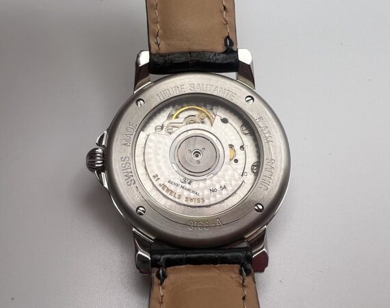 Orologio meccanico automatico René Marchal movimento ETA 2892.2 Saltarello Heure Sautante - Gioielleria De Vitis Sabaudia 11