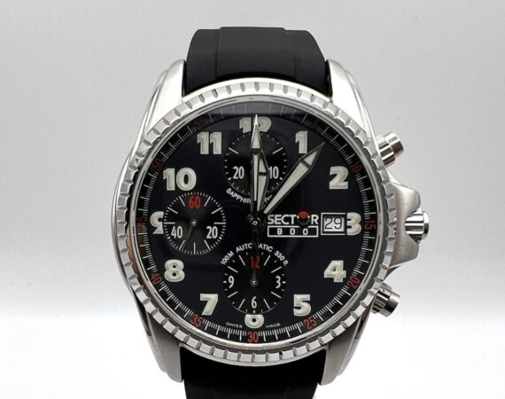 Sector 900 swiss made automatico Valjoux 7750 crono vintage - Gioielleria De Vitis