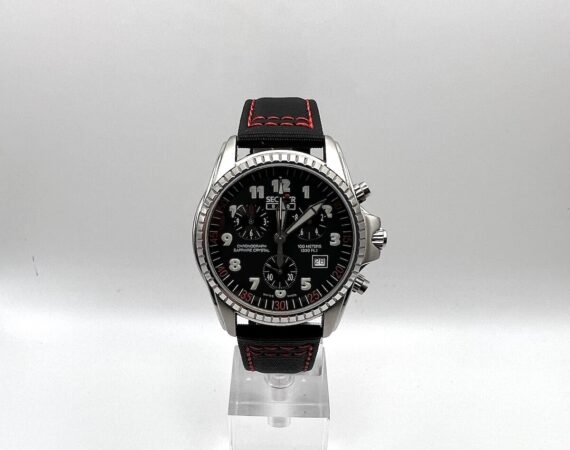 Sector 900 swiss made movimento al quarzo crono vintage - Gioielleria De Vitis