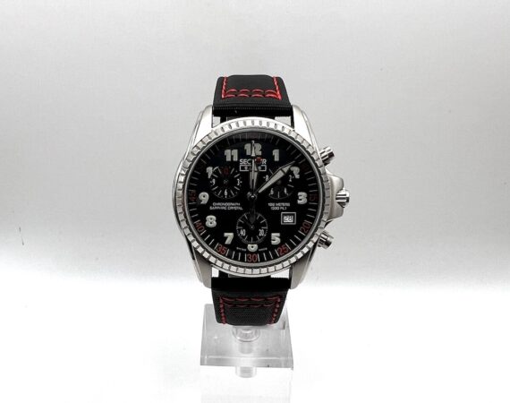 Sector 900 swiss made movimento al quarzo crono vintage - Gioielleria De Vitis